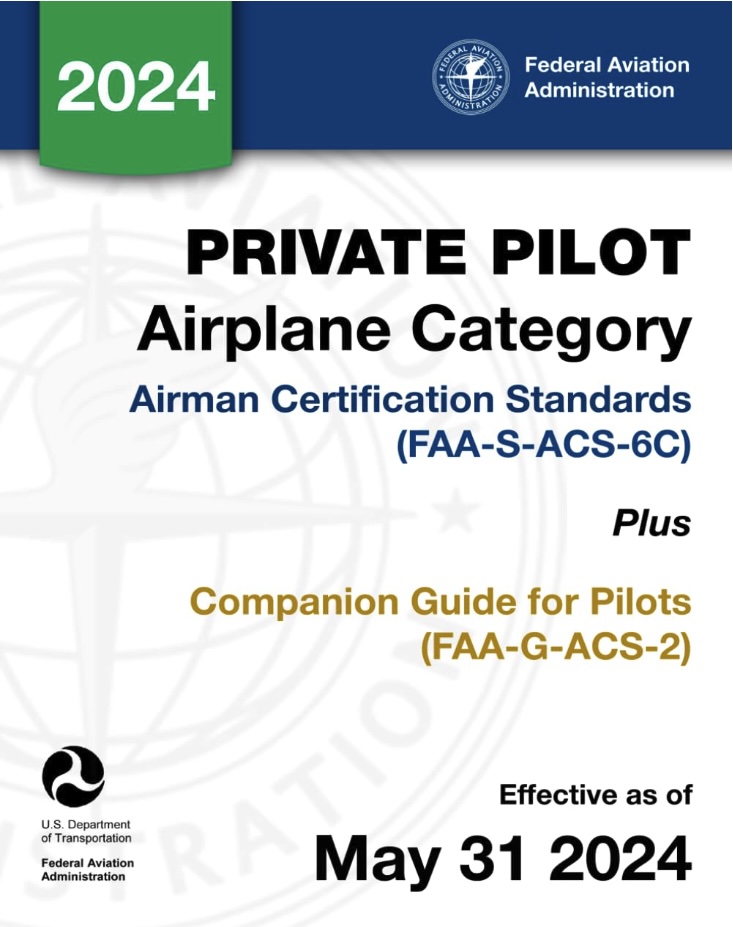 Read more about Private Pilot for Airplane Category Airman Certification Standards (FAA-S-ACS-6C)