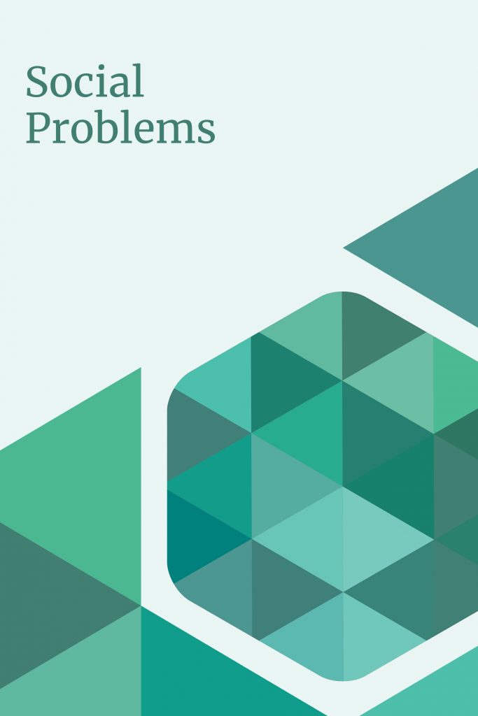 Social Problems: Continuity and Change - Open Textbook Library