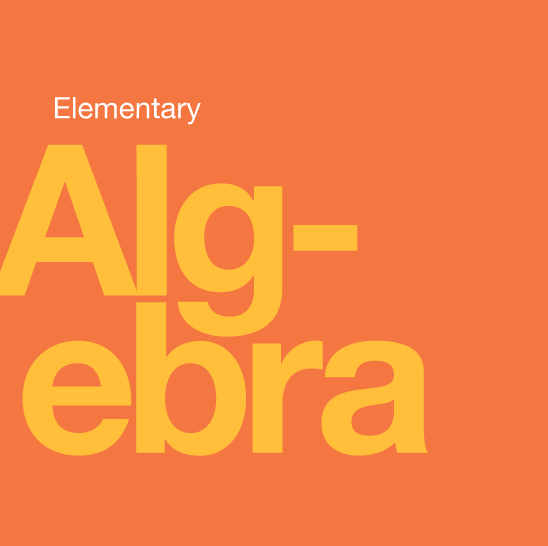 Elementary Algebra - Open Textbook Library