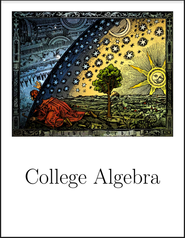 book cover: College Algebra
