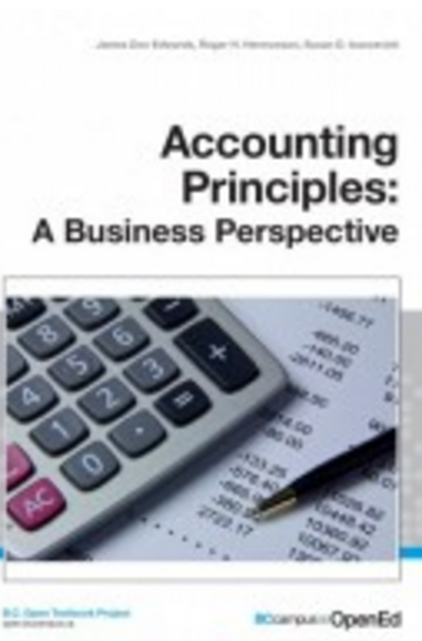 Accounting Principles: A Business Perspective - Open Textbook Library