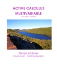 book cover - Active Calculus Multivariable