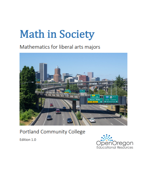 Read more about Math in Society: Mathematics for liberal arts majors