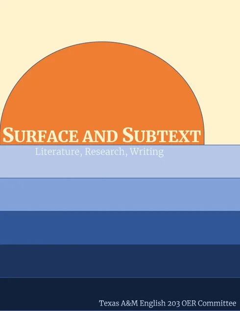 Surface and Subtext: Literature, Research, Writing - Third Edition cover image Read more about Surface and Subtext: Literature, Research, Writing - Third Edition