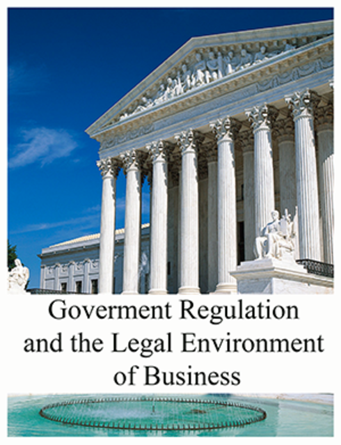 Read more about Government Regulation and the Legal Environment of Business