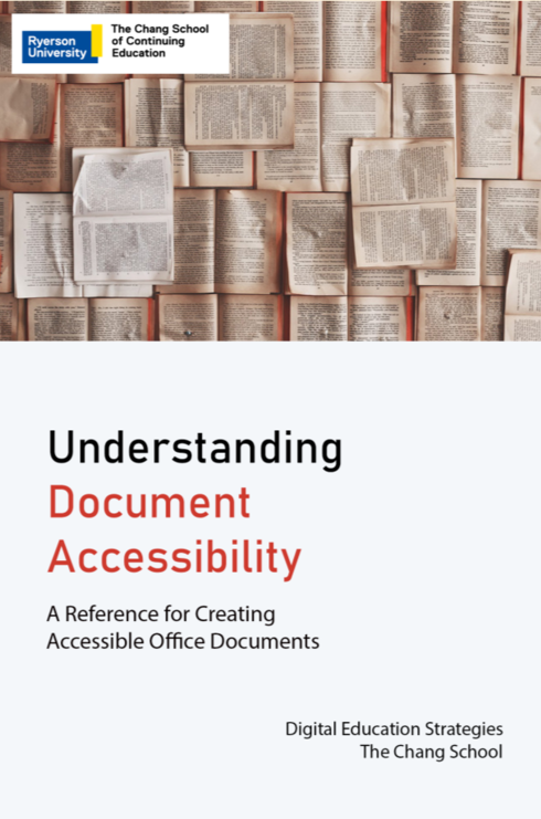 Read more about Understanding Document Accessibility