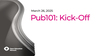 Image accompanying Pub101: Kick-Off 2025