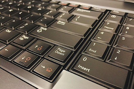 Photo of computer keyboard