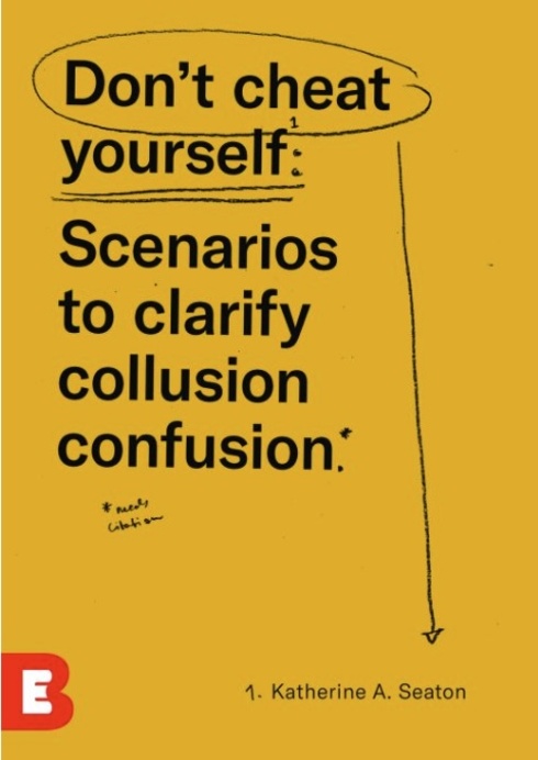 Read more about Don’t Cheat Yourself: Scenarios to clarify collusion confusion