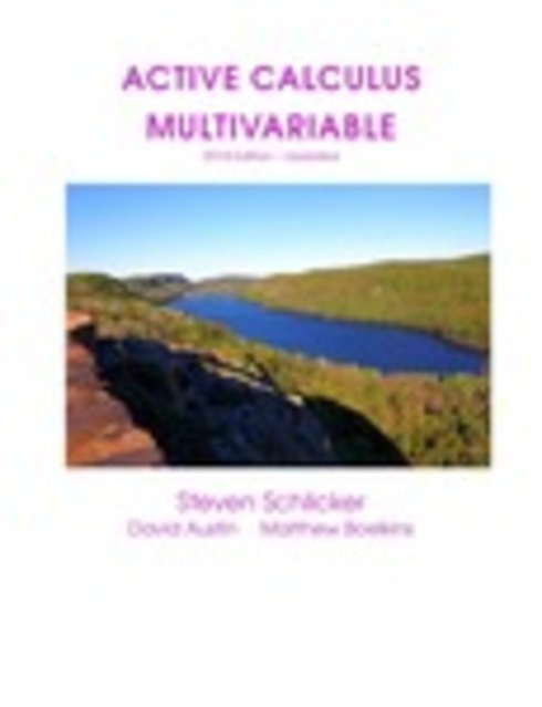 Read more about Active Calculus Multivariable