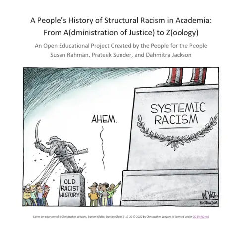 A People’s History of Structural Racism in Academia: From A(dministration of Justice) to Z(oology) cover image Read more about A People’s History of Structural Racism in Academia: From A(dministration of Justice) to Z(oology)