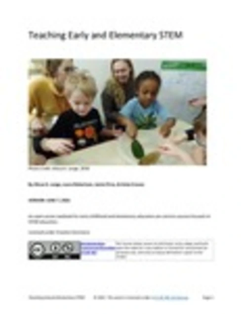 Read more about Teaching Early and Elementary STEM