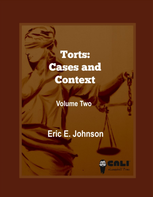 Read more about Torts: Cases and Contexts Volume 2