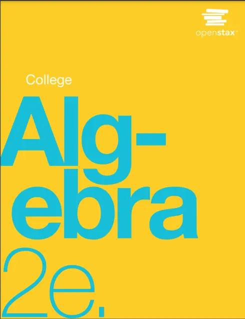 College Algebra 2e - 2e cover image Read more about College Algebra 2e - 2e
