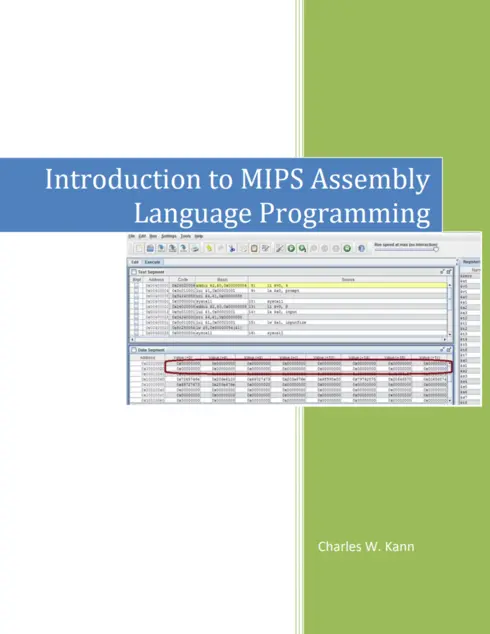 Introduction to MIPS Assembly Language Programming cover image Read more about Introduction to MIPS Assembly Language Programming