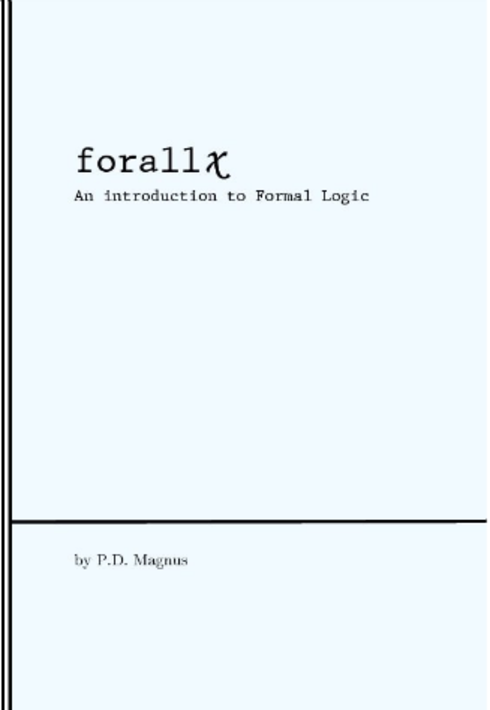 An Introduction to Formal Logic book cover