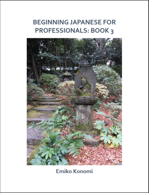 Read more about Beginning Japanese for Professionals: Book 3