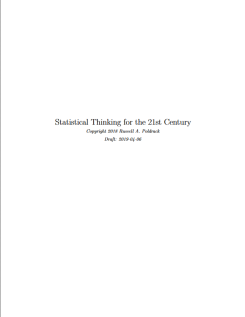Read more about Statistical Thinking for the 21st Century