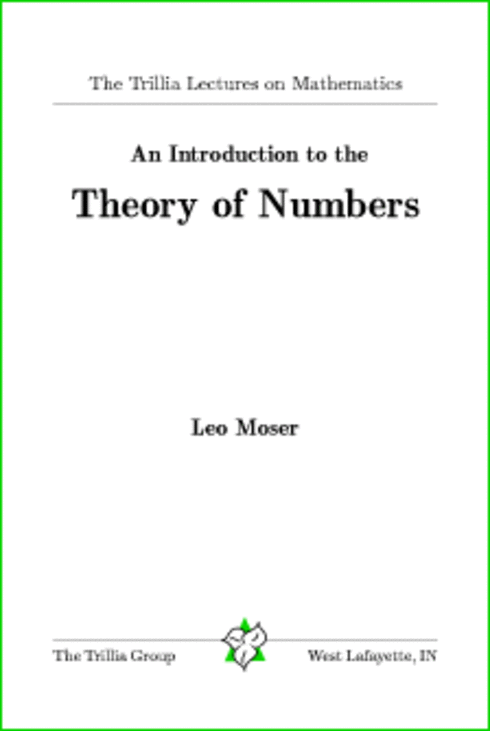 an illustrated theory of numbers download