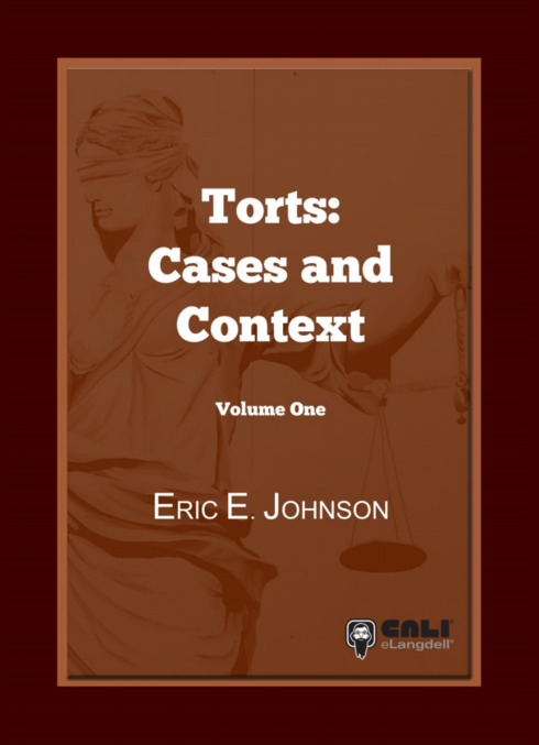 Torts: Cases and Contexts Volume 1 cover image Read more about Torts: Cases and Contexts Volume 1