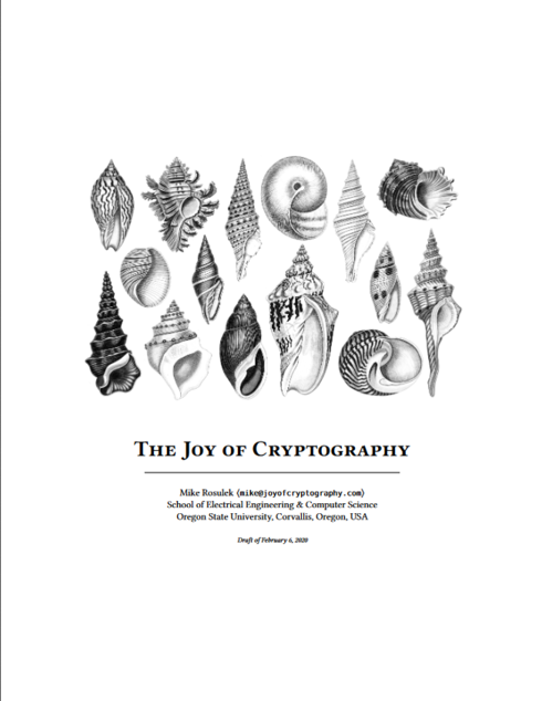 Read more about The Joy of Cryptography