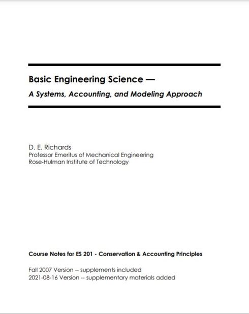 Read more about Basic Engineering Science - A Systems, Accounting, and Modeling Approach
