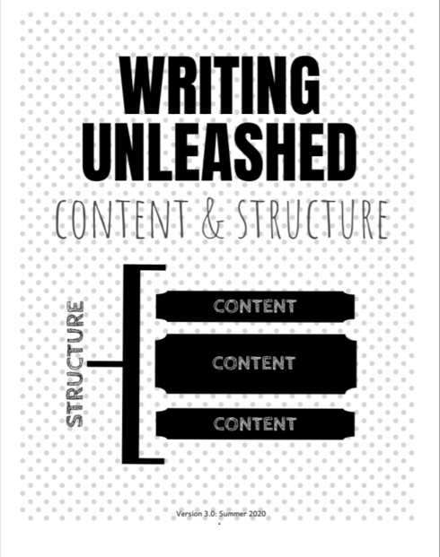Read more about Writing Unleashed: Content and Structure - 3.0
