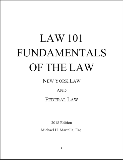 Law 101: Fundamentals of the Law cover image Read more about Law 101: Fundamentals of the Law