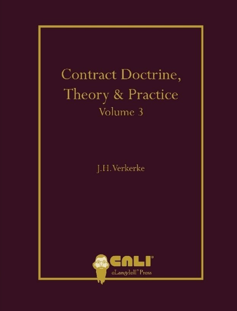 Read more about Contract Doctrine, Theory & Practice Volume 1